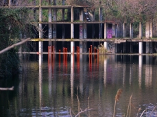 Installazione ambientale sul Lago ex Snia di Roma